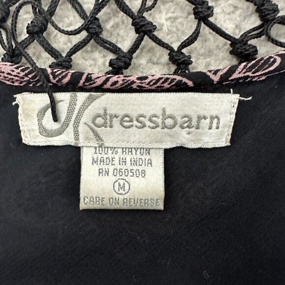 Vintage Y2K Slip Dress Beaded Fringe Tassels Whimsigoth Fairy 90s Dark - Picture 14 of 16